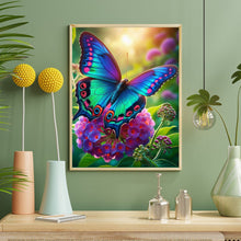 Load image into Gallery viewer, Butterfly 40*50CM(Canvas) Full Round Drill Diamond Painting
