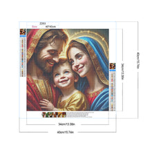 Load image into Gallery viewer, Jesus 40*40CM(Canvas) Full Round Drill Diamond Painting

