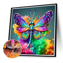 Load image into Gallery viewer, Butterfly 40*40CM(Canvas) Full Round Drill Diamond Painting
