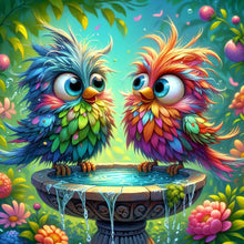 Load image into Gallery viewer, Bird 40*40CM(Canvas) Full Round Drill Diamond Painting
