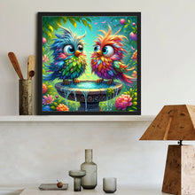 Load image into Gallery viewer, Bird 40*40CM(Canvas) Full Round Drill Diamond Painting
