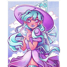 Load image into Gallery viewer, Cute Witch 40*50CM(Picture) Full AB Round Drill Diamond Painting
