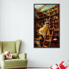Load image into Gallery viewer, Belle In The Library 40*70CM(Picture) Full AB Round Drill Diamond Painting
