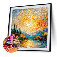 Load image into Gallery viewer, Glass Fragments Painting 40*40CM(Canvas) Full Round Drill Diamond Painting
