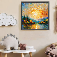 Load image into Gallery viewer, Glass Fragments Painting 40*40CM(Canvas) Full Round Drill Diamond Painting
