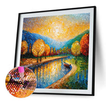 Load image into Gallery viewer, Glass Fragments Painting 40*40CM(Canvas) Full Round Drill Diamond Painting
