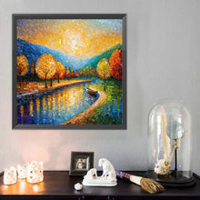 Load image into Gallery viewer, Glass Fragments Painting 40*40CM(Canvas) Full Round Drill Diamond Painting
