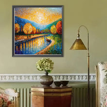 Load image into Gallery viewer, Glass Fragments Painting 40*40CM(Canvas) Full Round Drill Diamond Painting
