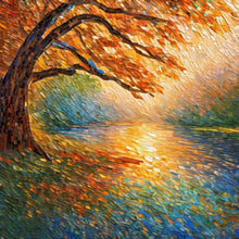 Load image into Gallery viewer, Glass Fragments Painting 40*40CM(Canvas) Full Round Drill Diamond Painting
