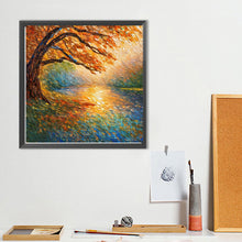 Load image into Gallery viewer, Glass Fragments Painting 40*40CM(Canvas) Full Round Drill Diamond Painting
