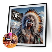 Load image into Gallery viewer, Indians 40*40CM(Canvas) Full Round Drill Diamond Painting
