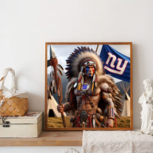 Load image into Gallery viewer, Indians 40*40CM(Canvas) Full Round Drill Diamond Painting
