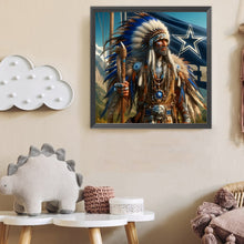 Load image into Gallery viewer, Indians 40*40CM(Canvas) Full Round Drill Diamond Painting
