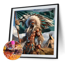 Load image into Gallery viewer, Indians 40*40CM(Canvas) Full Round Drill Diamond Painting
