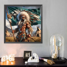 Load image into Gallery viewer, Indians 40*40CM(Canvas) Full Round Drill Diamond Painting

