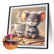 Load image into Gallery viewer, Good Morning Mouse 40*40CM(Canvas) Full Round Drill Diamond Painting
