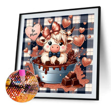 Load image into Gallery viewer, Hot Chocolate Yak 40*40CM(Canvas) Full Round Drill Diamond Painting
