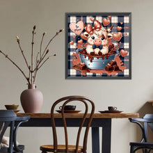Load image into Gallery viewer, Hot Chocolate Yak 40*40CM(Canvas) Full Round Drill Diamond Painting
