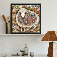 Load image into Gallery viewer, Sheep 40*40CM(Canvas) Full Round Drill Diamond Painting
