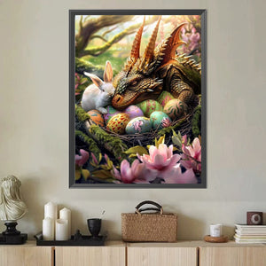 Egg Pterosaur 40*50CM(Canvas) Full Round Drill Diamond Painting