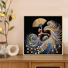 Load image into Gallery viewer, Elegant Dancing Woman 30*30CM(Canvas) Partial Special Shaped Drill Diamond Painting
