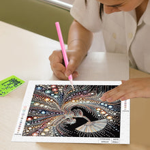 Load image into Gallery viewer, Elegant Dancing Woman 30*30CM(Canvas) Partial Special Shaped Drill Diamond Painting
