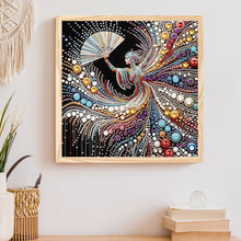 Load image into Gallery viewer, Elegantly Dancing Woman 30*30CM(Canvas) Partial Special Shaped Drill Diamond Painting
