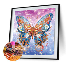 Load image into Gallery viewer, Butterfly 30*30CM(Canvas) Partial Special Shaped Drill Diamond Painting

