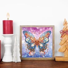 Load image into Gallery viewer, Butterfly 30*30CM(Canvas) Partial Special Shaped Drill Diamond Painting
