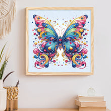Load image into Gallery viewer, Butterfly 30*30CM(Canvas) Partial Special Shaped Drill Diamond Painting
