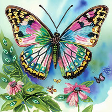 Load image into Gallery viewer, Butterfly 30*30CM(Canvas) Partial Special Shaped Drill Diamond Painting
