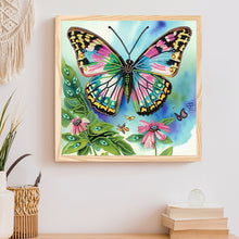 Load image into Gallery viewer, Butterfly 30*30CM(Canvas) Partial Special Shaped Drill Diamond Painting
