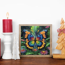 Load image into Gallery viewer, Butterfly 30*30CM(Canvas) Partial Special Shaped Drill Diamond Painting
