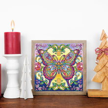Load image into Gallery viewer, Butterfly 30*30CM(Canvas) Partial Special Shaped Drill Diamond Painting
