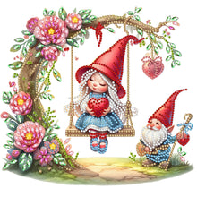 Load image into Gallery viewer, Swinging 30*30CM(Canvas) Partial Special Shaped Drill Diamond Painting

