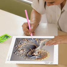 Load image into Gallery viewer, Woman With A Beautiful Skirt 30*30CM(Canvas) Partial Special Shaped Drill Diamond Painting
