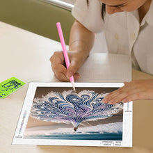 Load image into Gallery viewer, Woman With A Beautiful Skirt 30*30CM(Canvas) Partial Special Shaped Drill Diamond Painting
