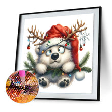 Load image into Gallery viewer, Winter Bear 30*30CM(Canvas) Full Round Drill Diamond Painting
