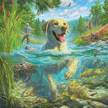Load image into Gallery viewer, Puppy 40*40CM(Canvas) Full Round Drill Diamond Painting
