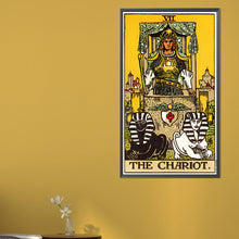 Load image into Gallery viewer, Classic Waiter Tarot Chariot 40*70CM(Picture) Full AB Round Drill Diamond Painting
