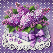 Load image into Gallery viewer, Lavender 40*40CM(Canvas) Full Round Drill Diamond Painting
