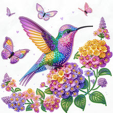 Load image into Gallery viewer, Flower And Bird 30*30CM(Canvas) Partial Special Shaped Drill Diamond Painting
