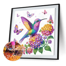 Load image into Gallery viewer, Flower And Bird 30*30CM(Canvas) Partial Special Shaped Drill Diamond Painting
