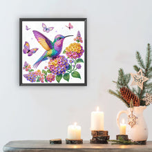 Load image into Gallery viewer, Flower And Bird 30*30CM(Canvas) Partial Special Shaped Drill Diamond Painting
