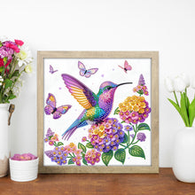 Load image into Gallery viewer, Flower And Bird 30*30CM(Canvas) Partial Special Shaped Drill Diamond Painting
