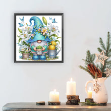 Load image into Gallery viewer, Lily And Gnome 30*30CM(Canvas) Partial Special Shaped Drill Diamond Painting
