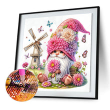 Load image into Gallery viewer, Windmill And Gnome 30*30CM(Canvas) Partial Special Shaped Drill Diamond Painting

