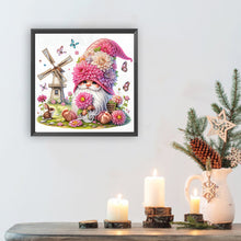 Load image into Gallery viewer, Windmill And Gnome 30*30CM(Canvas) Partial Special Shaped Drill Diamond Painting
