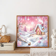Load image into Gallery viewer, House Scenery 30*30CM(Canvas) Full Round Drill Diamond Painting
