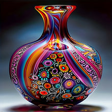Load image into Gallery viewer, Art Vase 40*40CM(Canvas) Full Round Drill Diamond Painting
